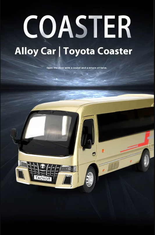 🚍 Discover the 1:32 Diecast Toyota Coaster Bus Model! 🌟