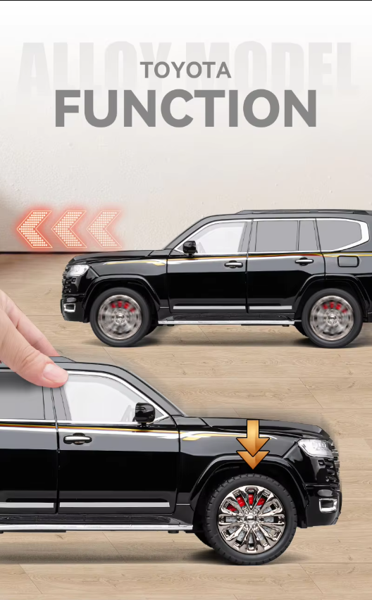 🚙 1:18 Scale Toyota Land Cruiser Diecast Model – The Ultimate Collectible!