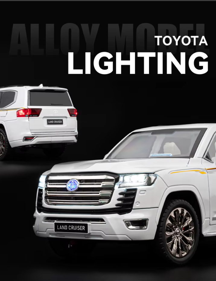 🚙 1:18 Scale Toyota Land Cruiser Diecast Model – The Ultimate Collectible!