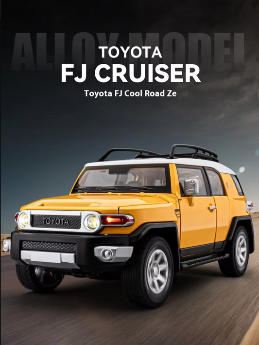 🚙 1:24 Diecast Toyota FJ Cruiser SUV Model – A Must-Have for Collectors! 🚙