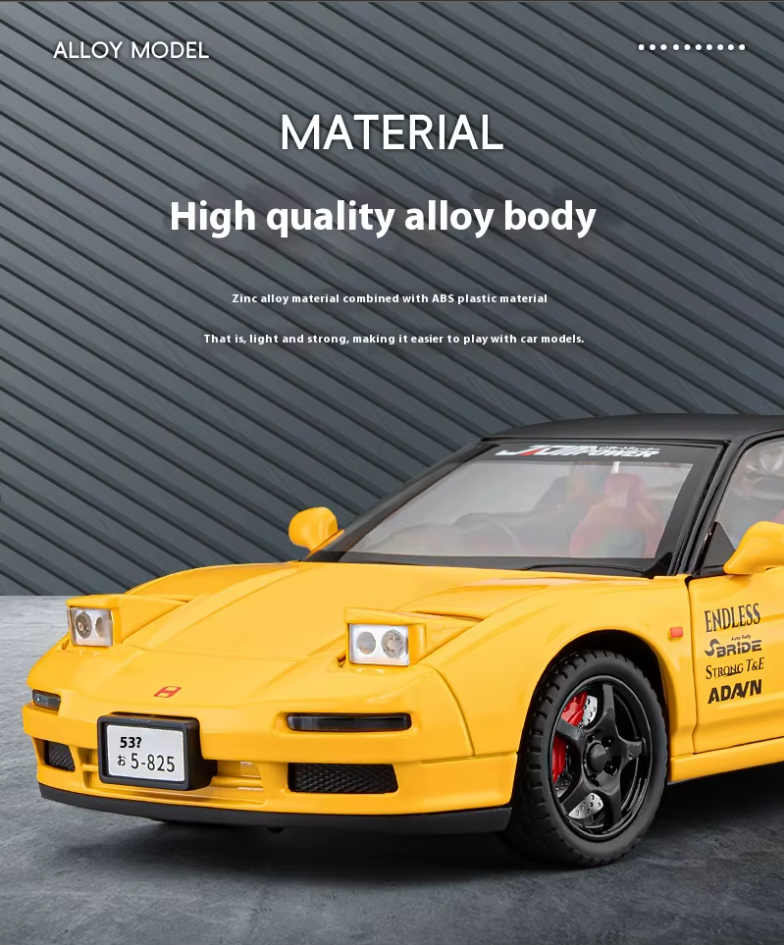 1:24 Scale Diecast Honda Acura NSX Model Car