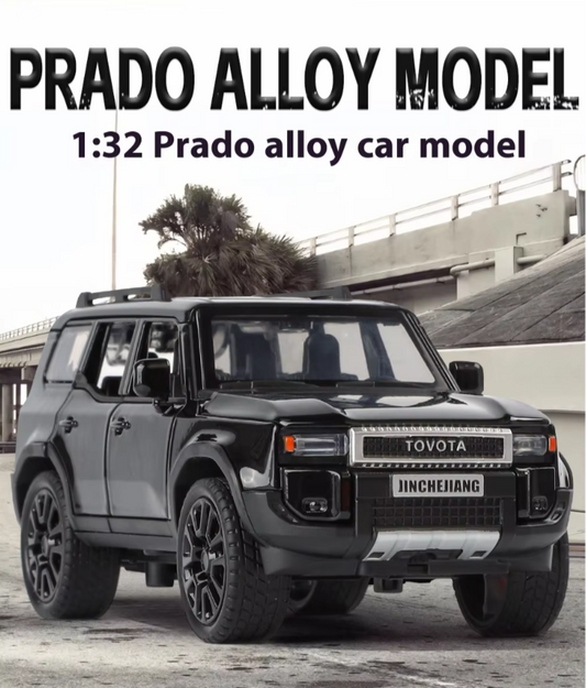 1:32 Diecast Toyota Land Cruiser Prado SUV Model