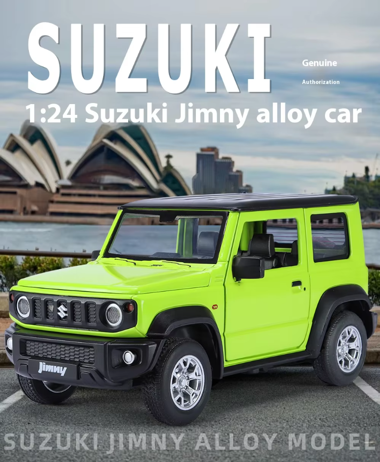 1:24 Scale Diecast Suzuki Jimny – Mini Off-Road Legend 🚙✨