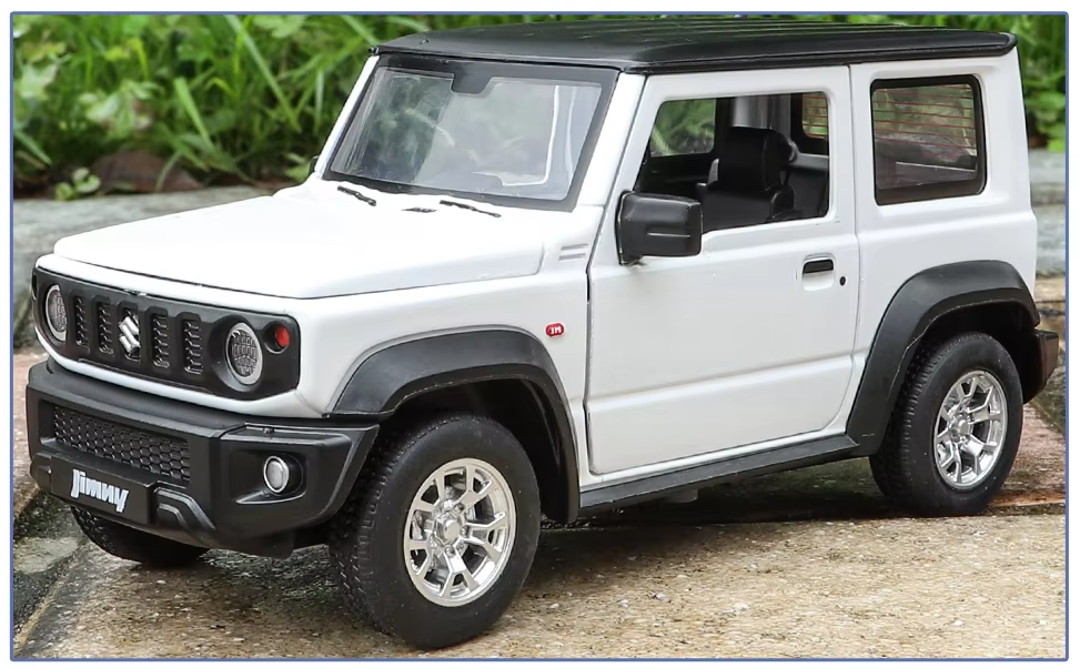 1:24 Scale Diecast Suzuki Jimny – Mini Off-Road Legend 🚙✨