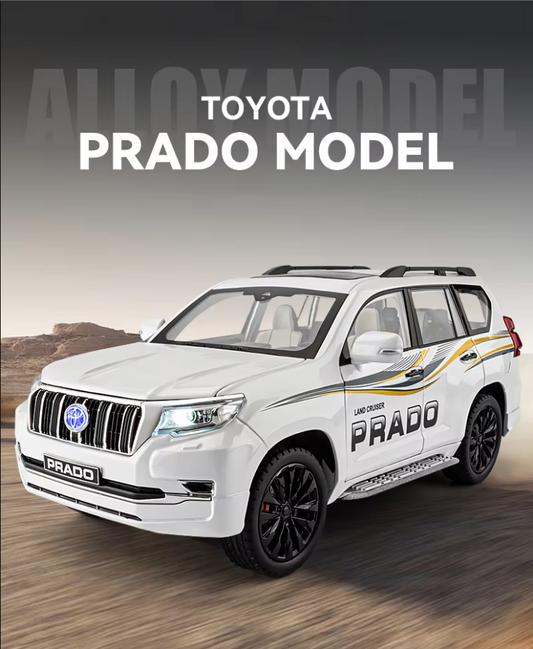 🚙 1:18 Scale Toyota Land Cruiser Prado Diecast Model – The Ultimate Collectible!