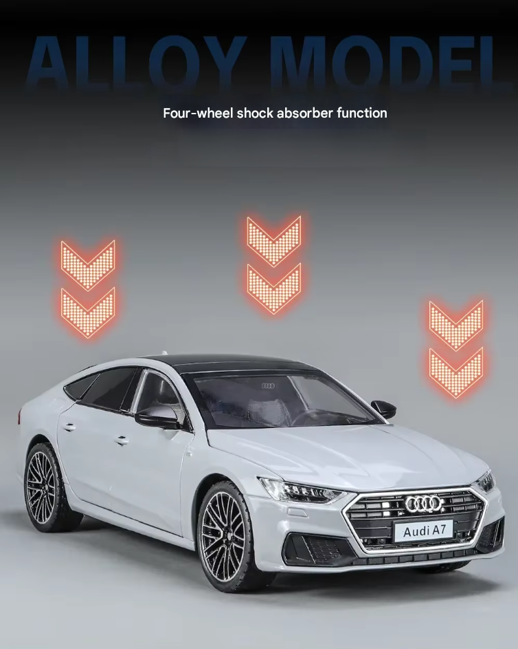1:24 Diecast Audi A7 Model Car
