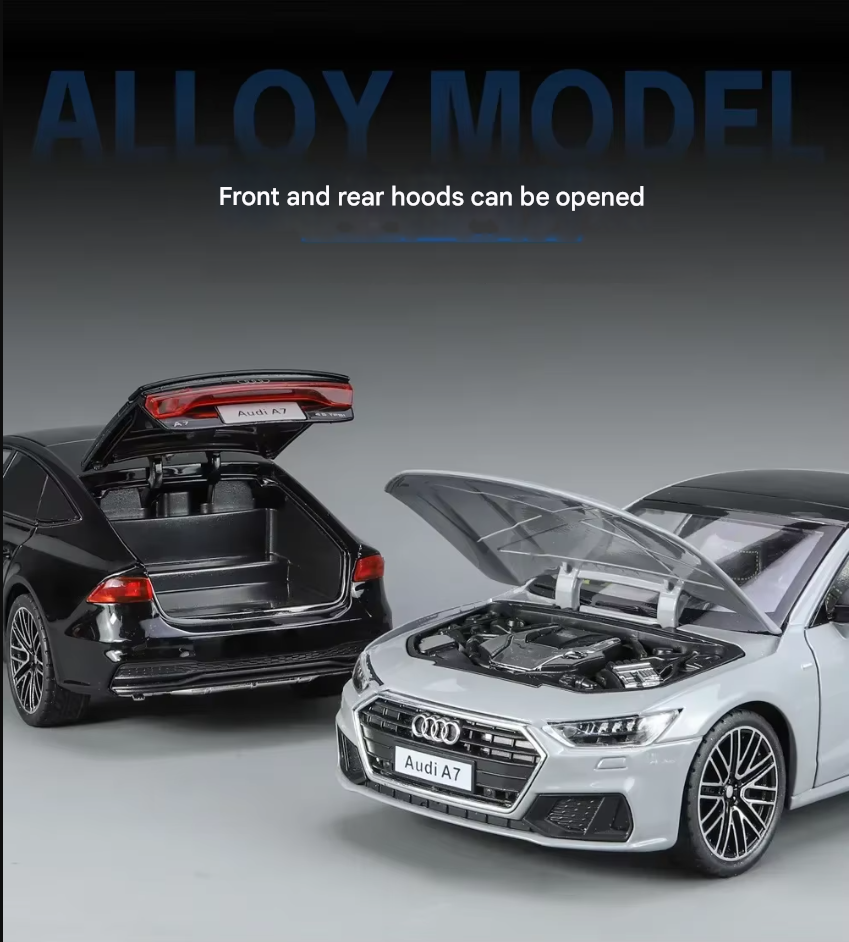1:24 Diecast Audi A7 Model Car