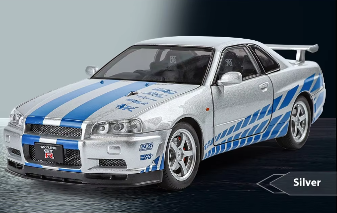 🚗 Diecast Nissan Skyline GTR  🚗💨