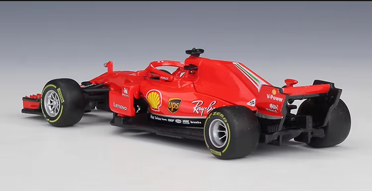 Ferrari F1-75 #16 – 1:43 Scale Diecast Model by Bburago 🏎️🔥