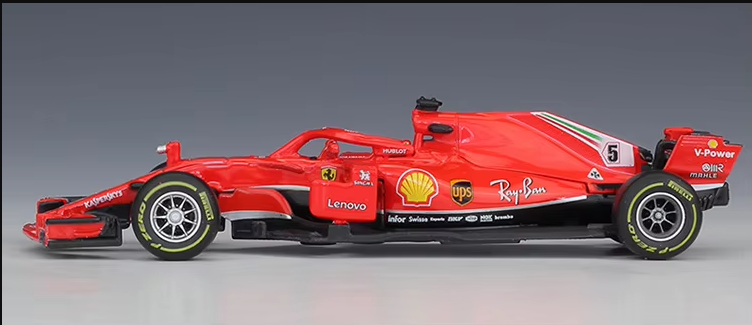 Ferrari F1-75 #16 – 1:43 Scale Diecast Model by Bburago 🏎️🔥
