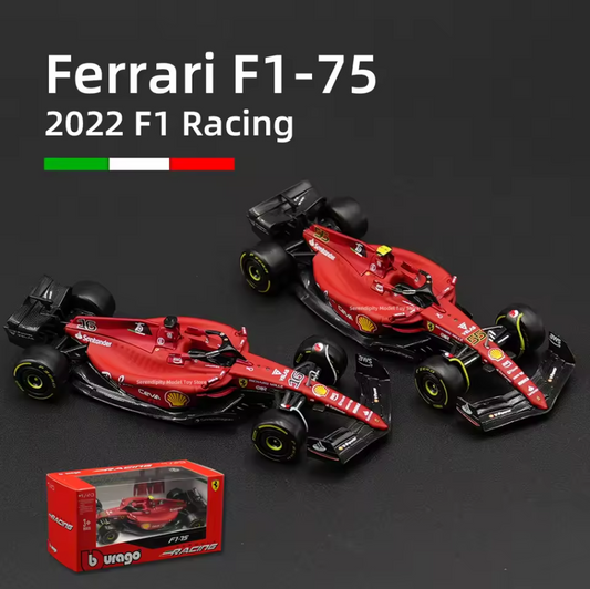 Ferrari F1-75 #16 – 1:43 Scale Diecast Model by Bburago 🏎️🔥