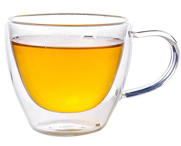 Double Walled Glass Mug (150ml)